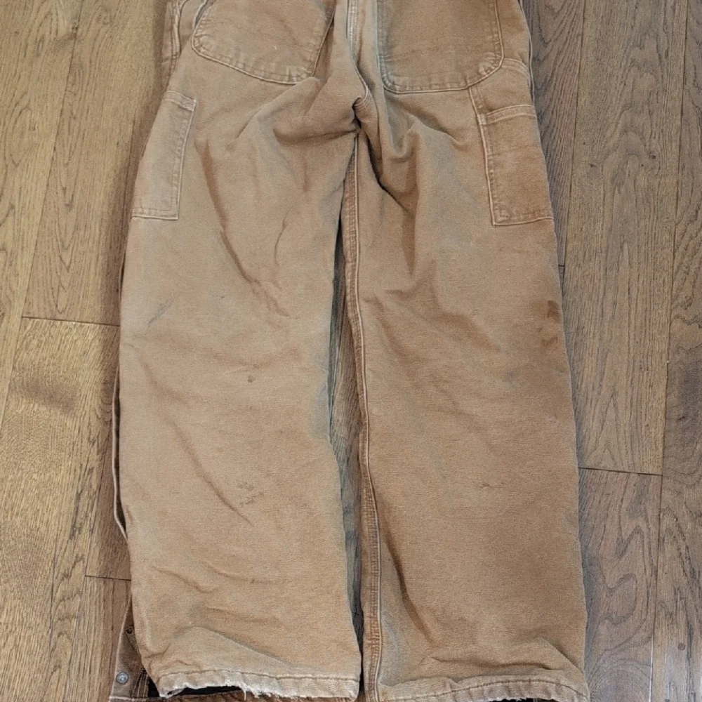 Carhartt womens insulated bib (lined winter overalls) size 4 / 32” inseam - Picture 11 of 14